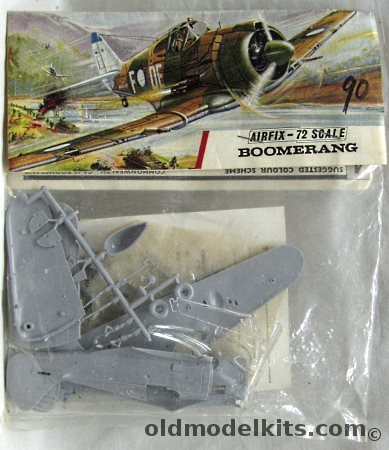 Airfix 1/72 CA-13 Boomerang Australian Fighter - T3 Issue - Bagged, 121 plastic model kit